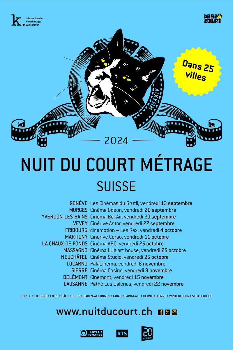 Nuit du Court Métrage 2024